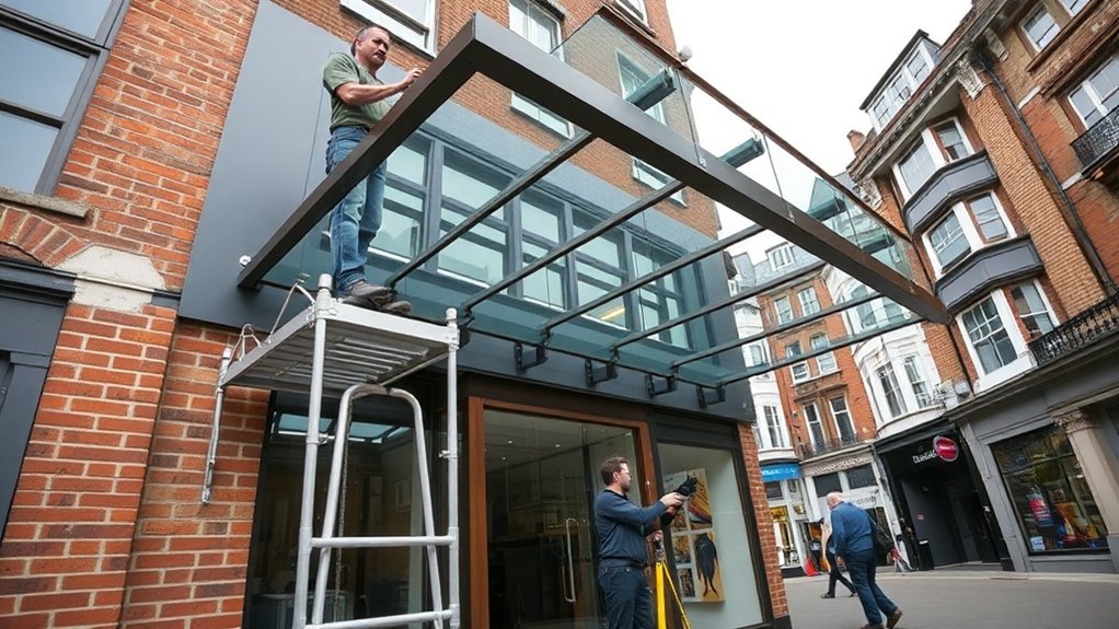 Shopfront Canopy Luton