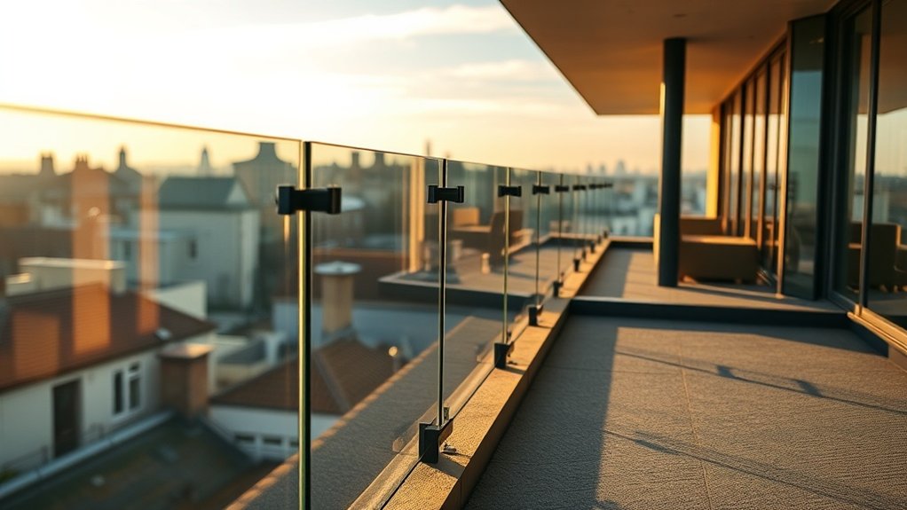 Terrace Glass Balustrades Luton